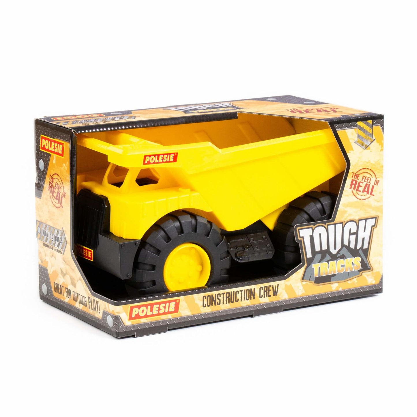 Polesie Tough Tracks Construction Crew Dump Truck