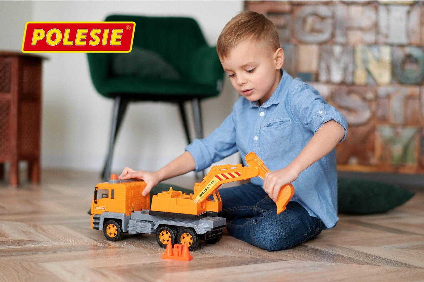 Polesie Diamond Excavator Truck