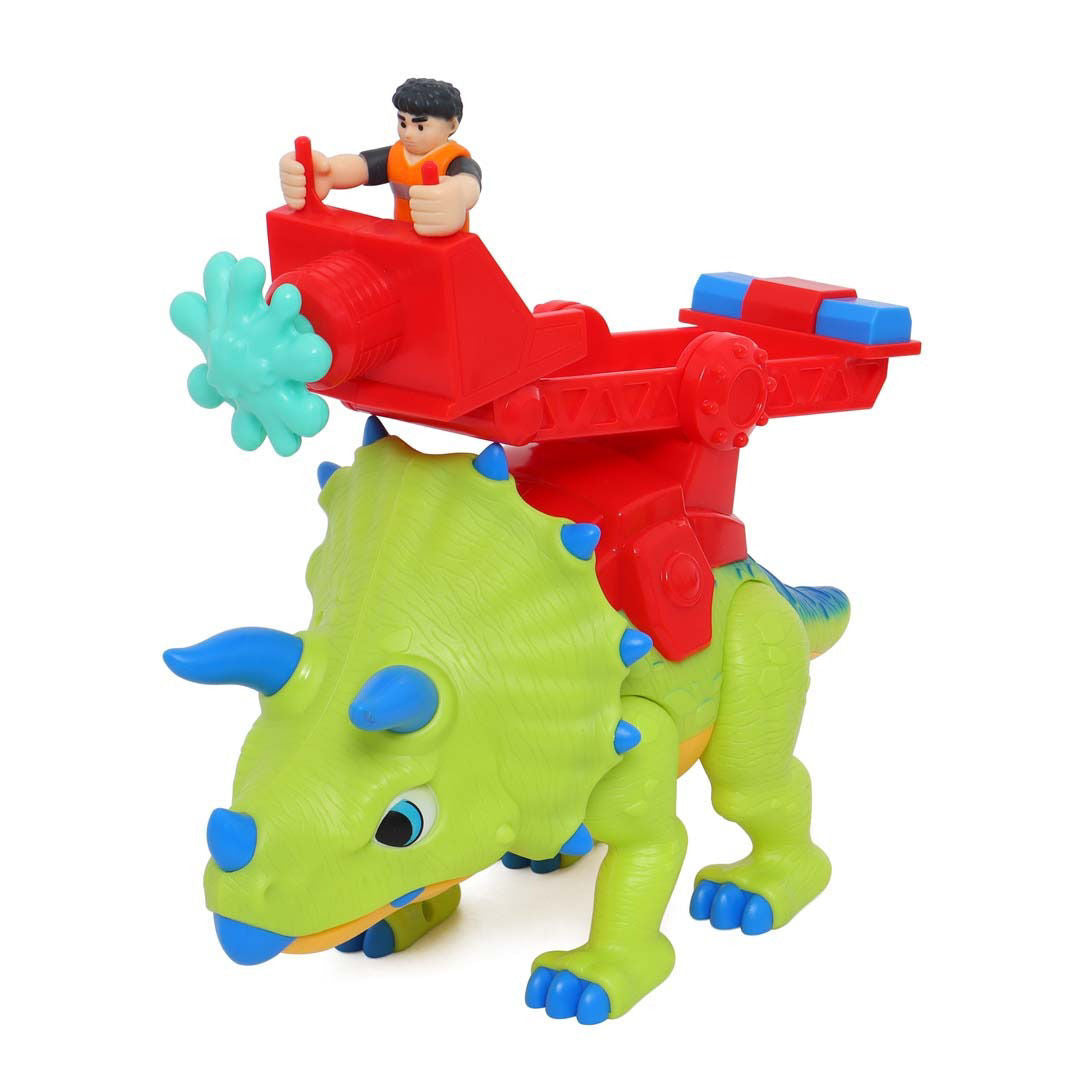 Triceraptor With Sound And Figure Green