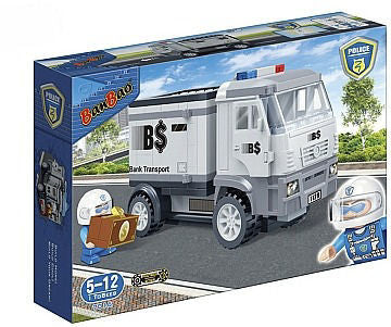 Banbao Police Bank Transporter (158 Pieces) - Main Image