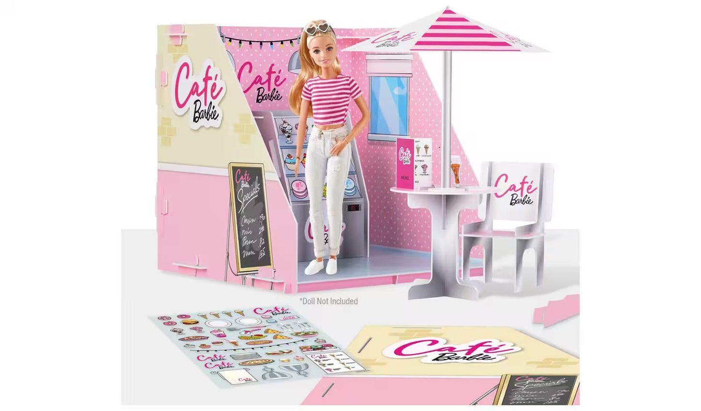Barbie Creative Maker Kitz Make Your Own Pop-Up Cafee