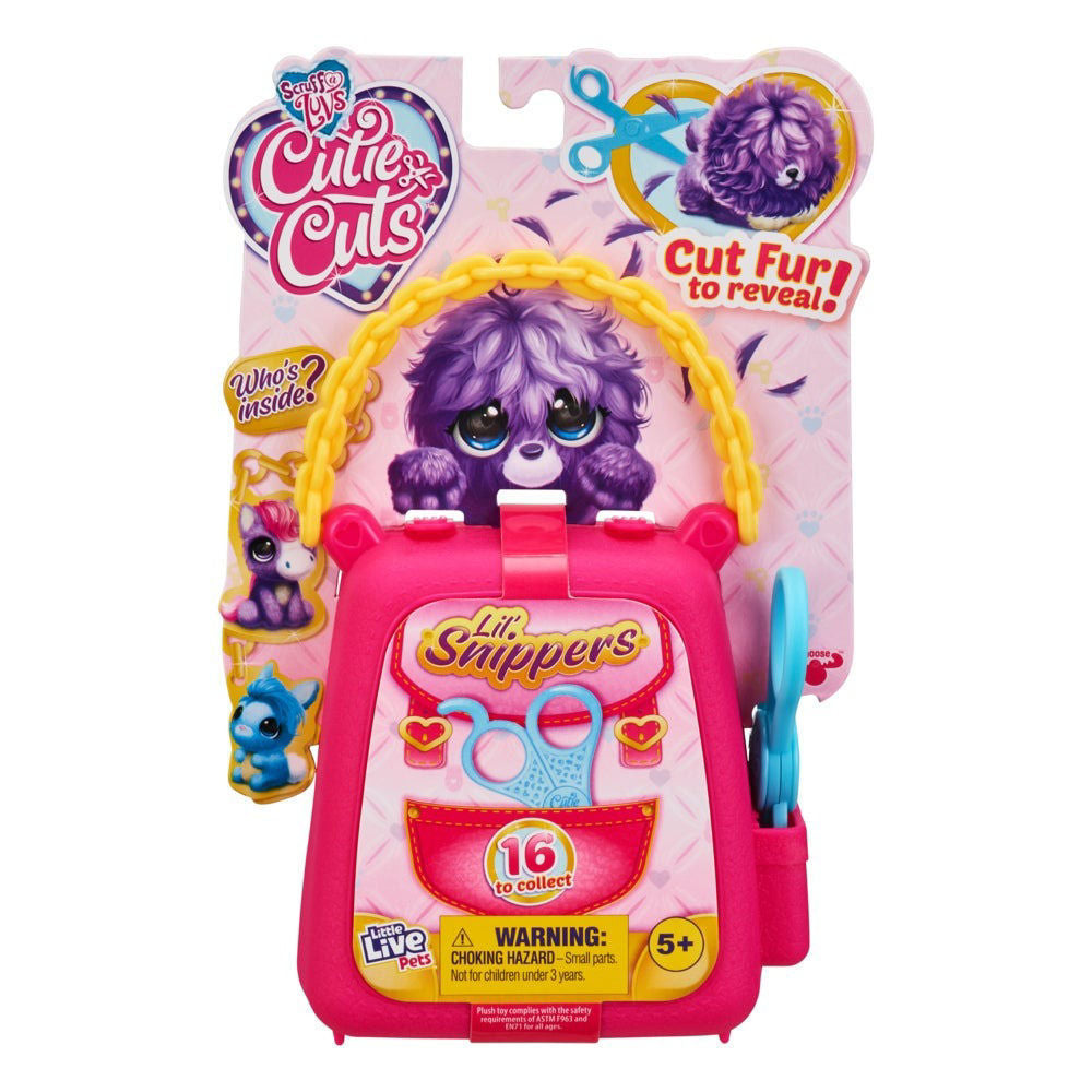 Little Live Pets Scruff-A-Luvs, Cutie Cuts Lil' Snippers Surprise