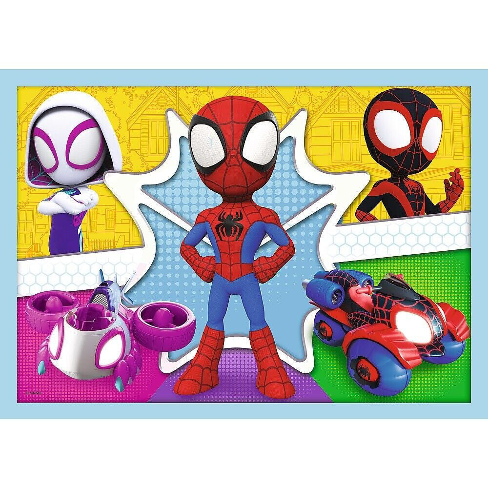 Spidey Amazing Friends 4 In 1 Puzzle