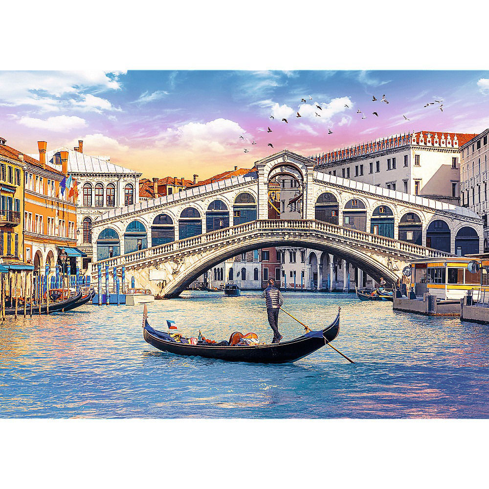 Rialto Bridge, Venice Puzzle (500 Pieces)