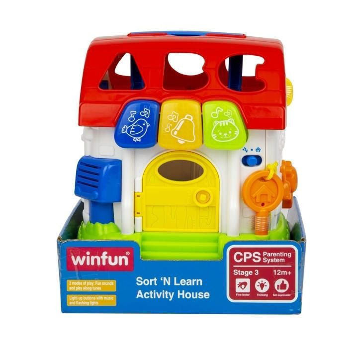 Winfun Sort And Learn Activity House