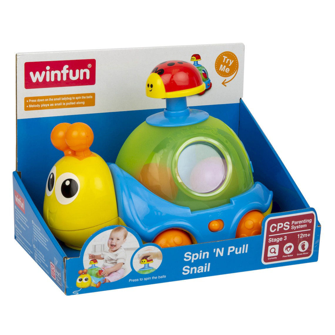 Winfun Spin And Pull Snail