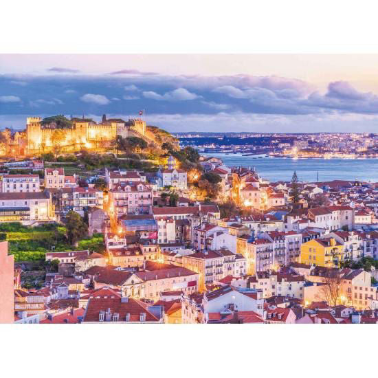 Ravensburger Lisbon & Sao Jorge Castle Puzzle (1000 Pieces)