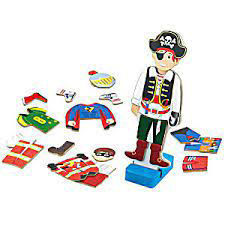 Wooden Magnetic Dress Up Puzzle