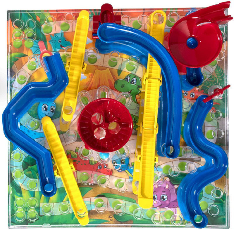 Snake And Ladder 3D Dino Edition (Board Game)