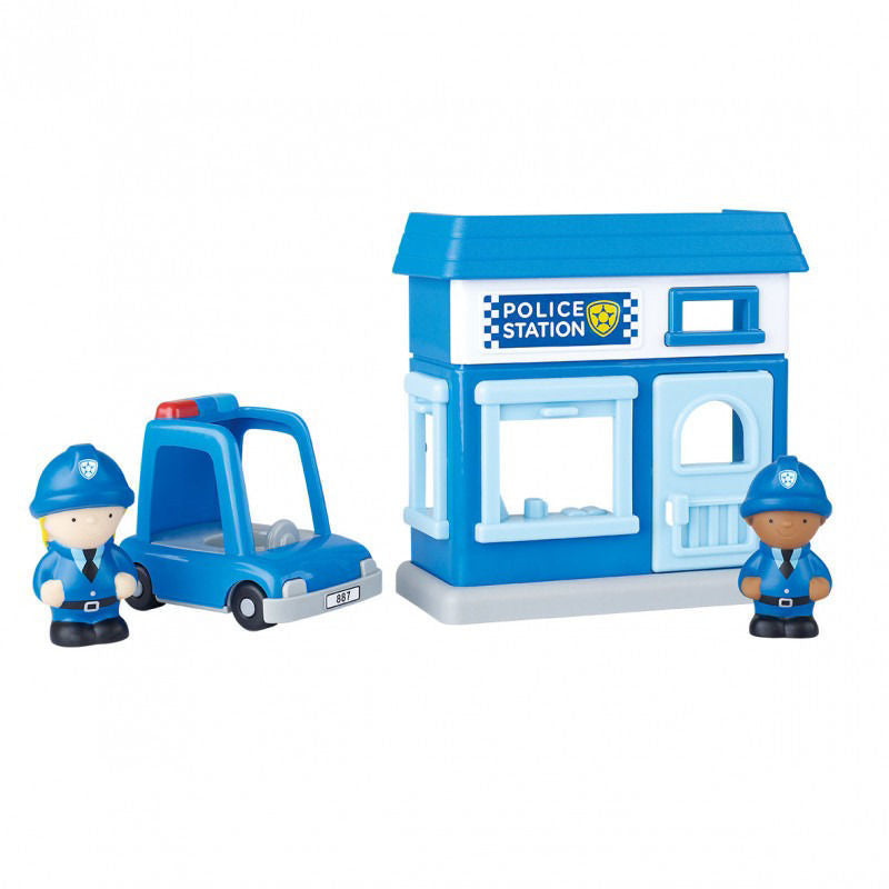 Police Force Station (4 Pieces)