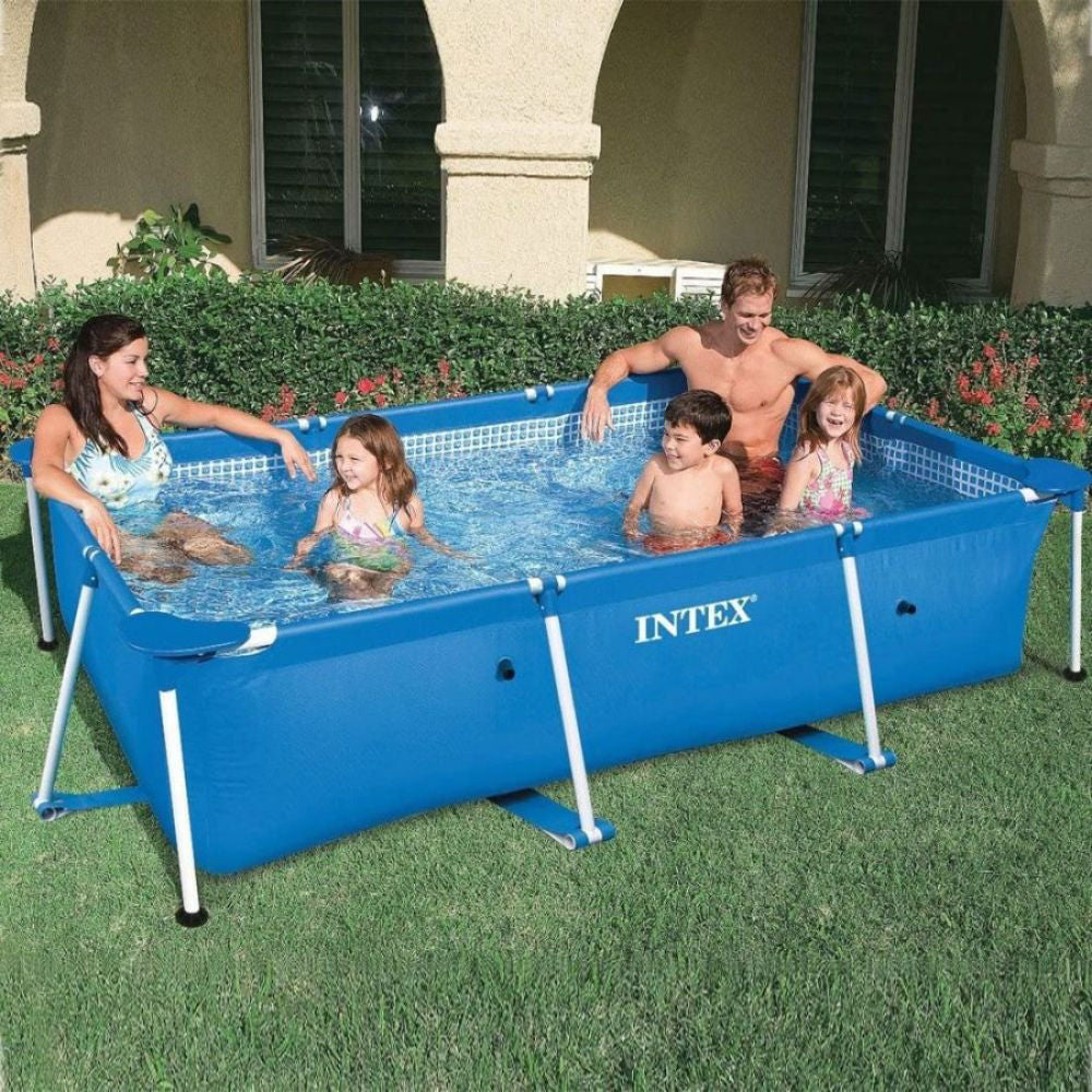 Intex Agp Pool Set Rectangular (220 x 150 x 60cm)