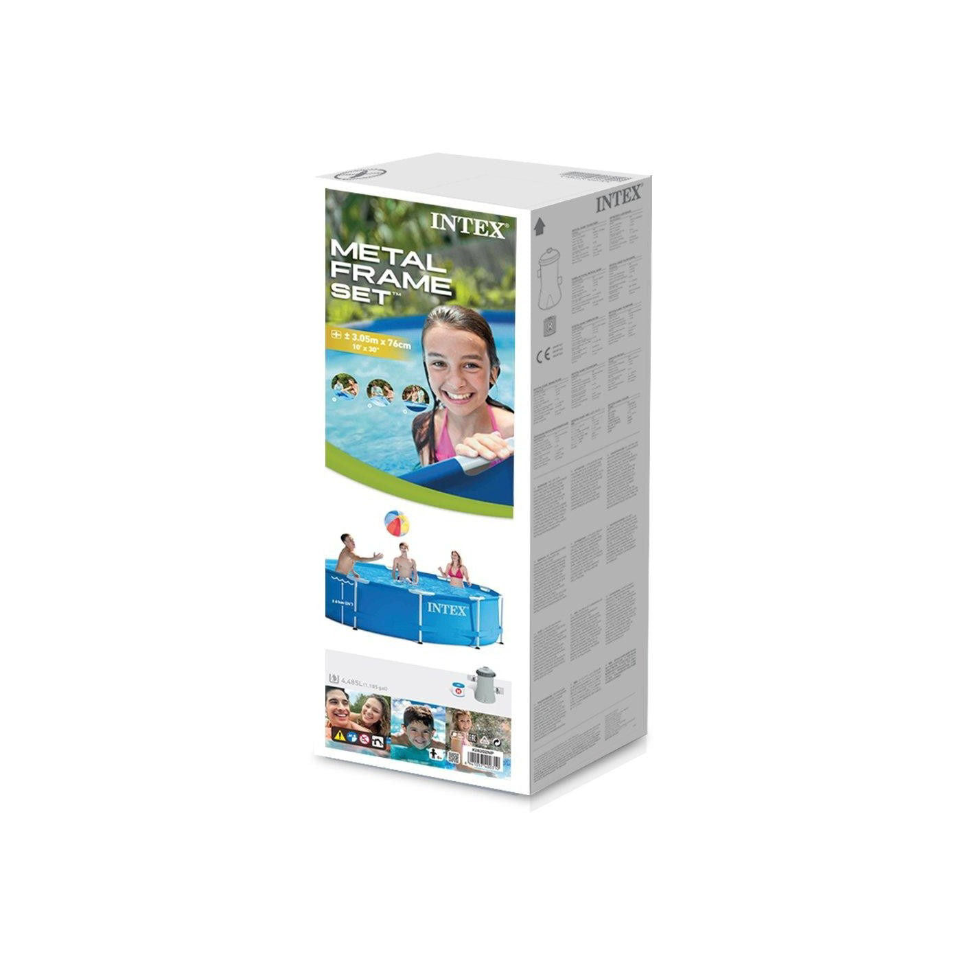 Intex Agp Metal Frame Pool Set Circular (305 x 76cm diameter)