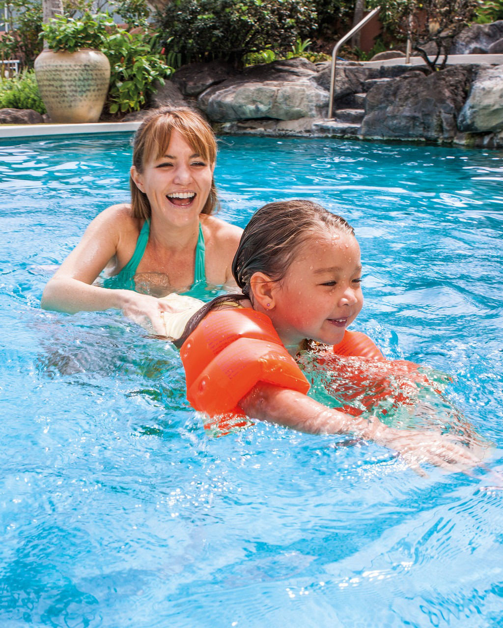 Intex Orange Inflatable Arm Band Floaties