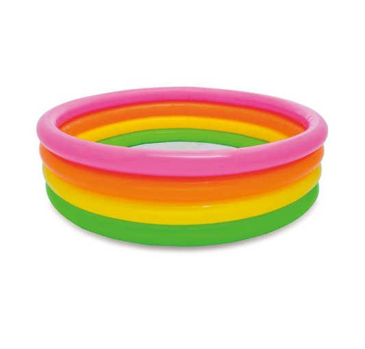 Intex Sunset Glow Pool 4 Rings (1.68 X 46cm)