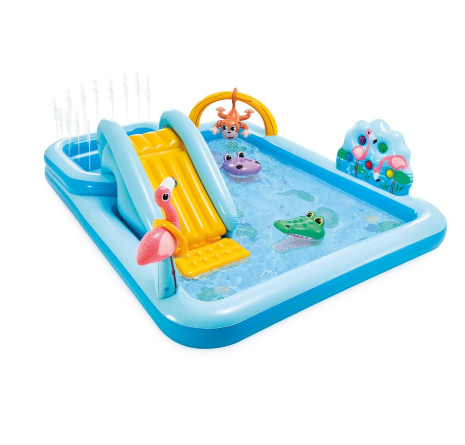 Intex Jungle Adventure Inflatable Play Center With Slide