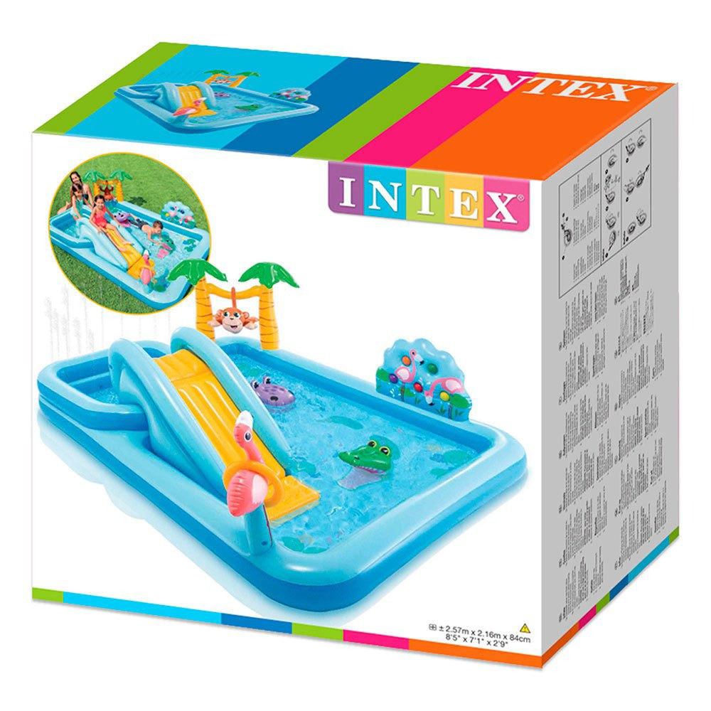 Intex Jungle Adventure Inflatable Play Center With Slide