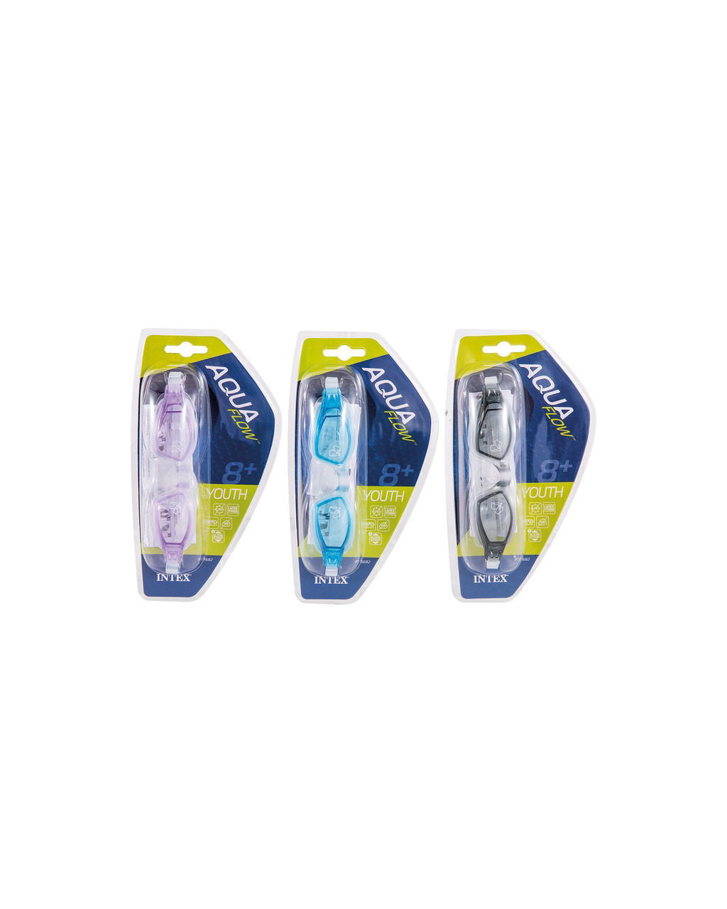 Intex Aqua Flow Free Style Sport Swimming Goggles (Ages: 8+ / Assorted)
