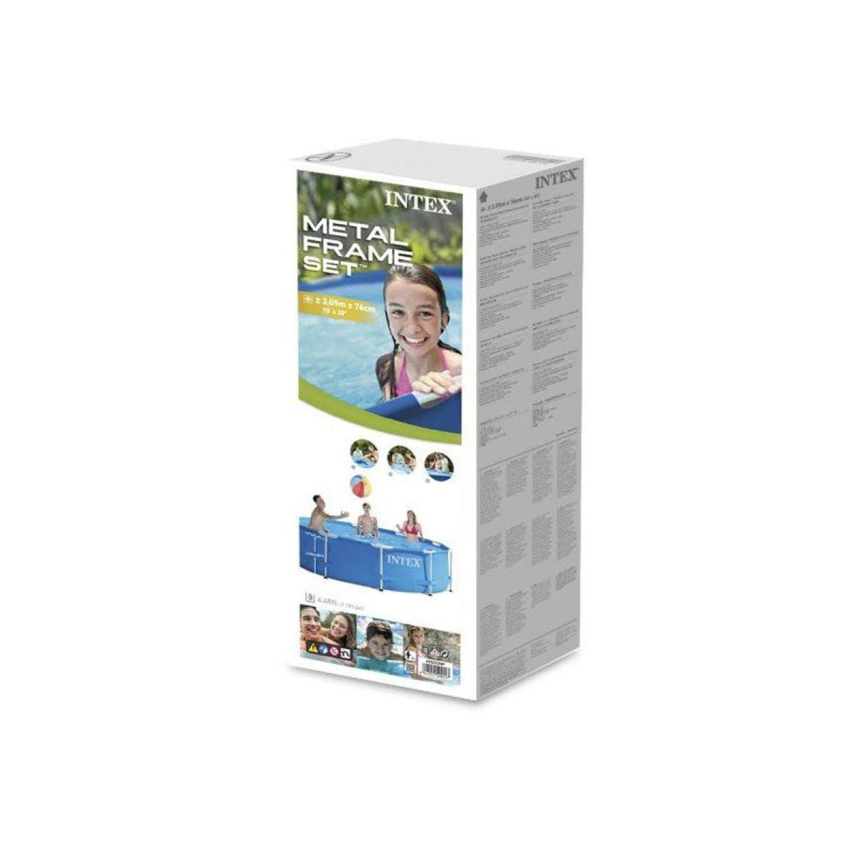 Intex Agp Circular Metal Frame Pool (305 x 76cm)
