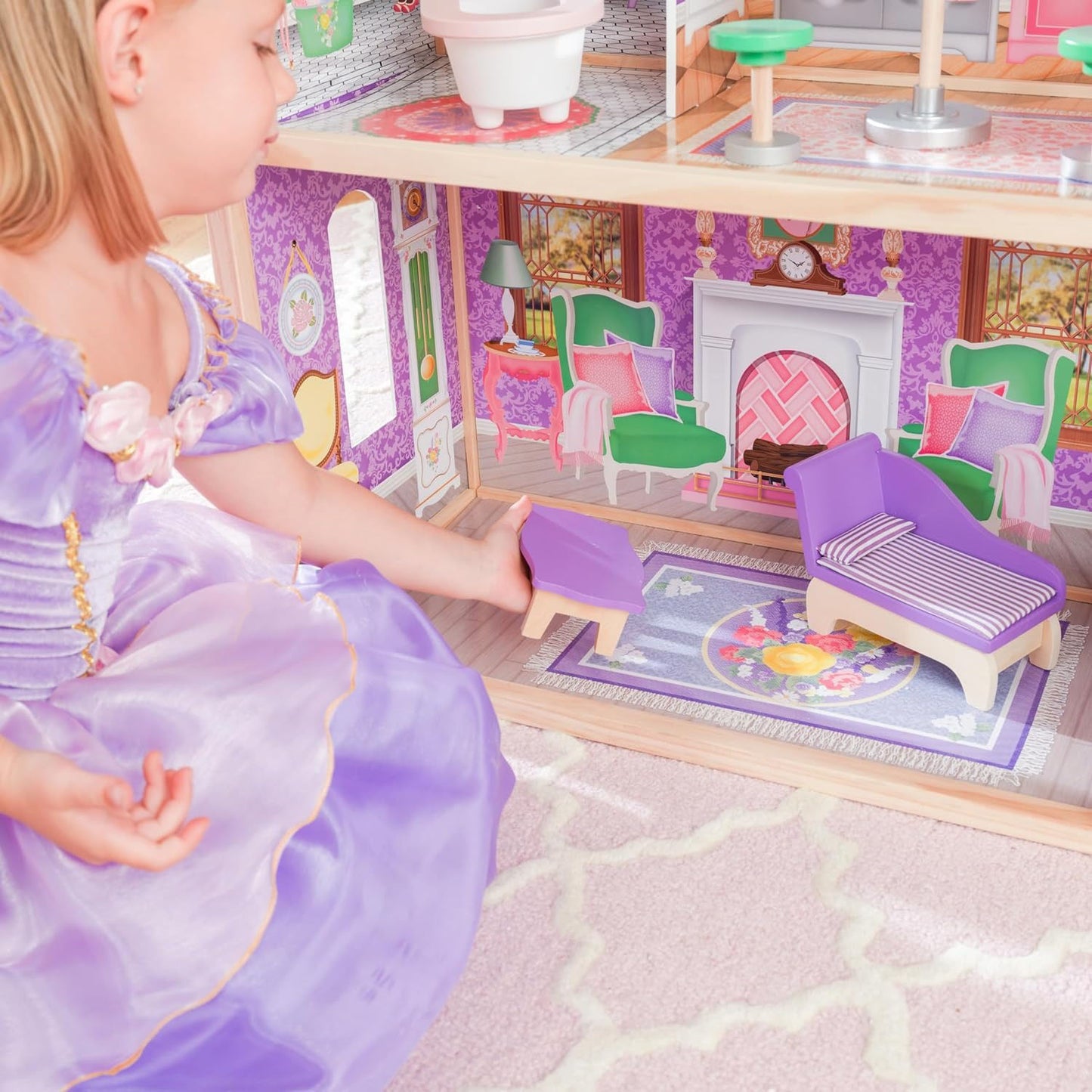 Kidkraft Ava Wooden Dollhouse