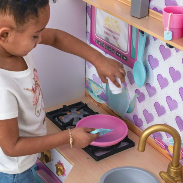 Kidkraft Sweet Snack Time Cart & Play Kitchen