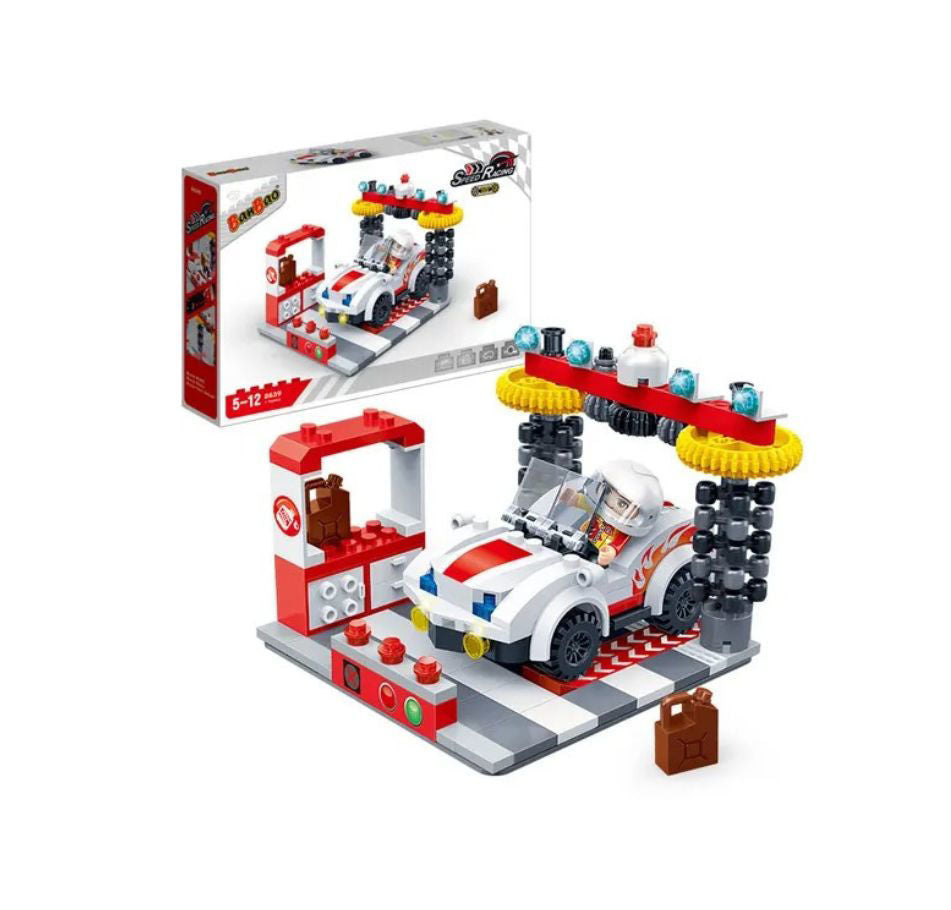 Banbao Speed Racing Vehicle Cleaning And Maintenance Area (219 Pieces)