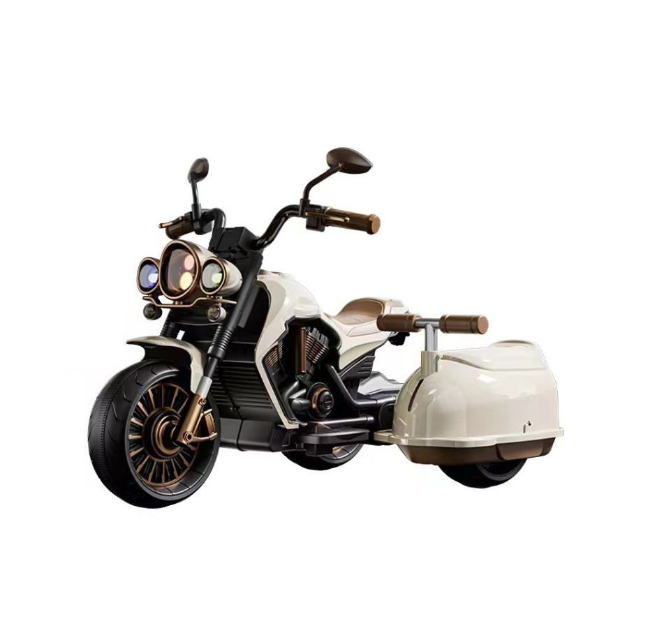 Harley Davidson 12V Electrical Ride On (White) – TOYS LESS