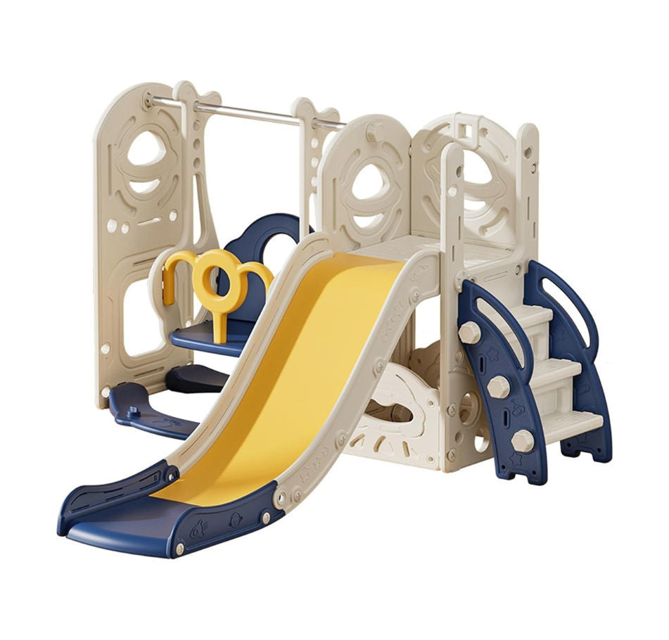 Slide and Swing Set, in Toddler Playground with Swing