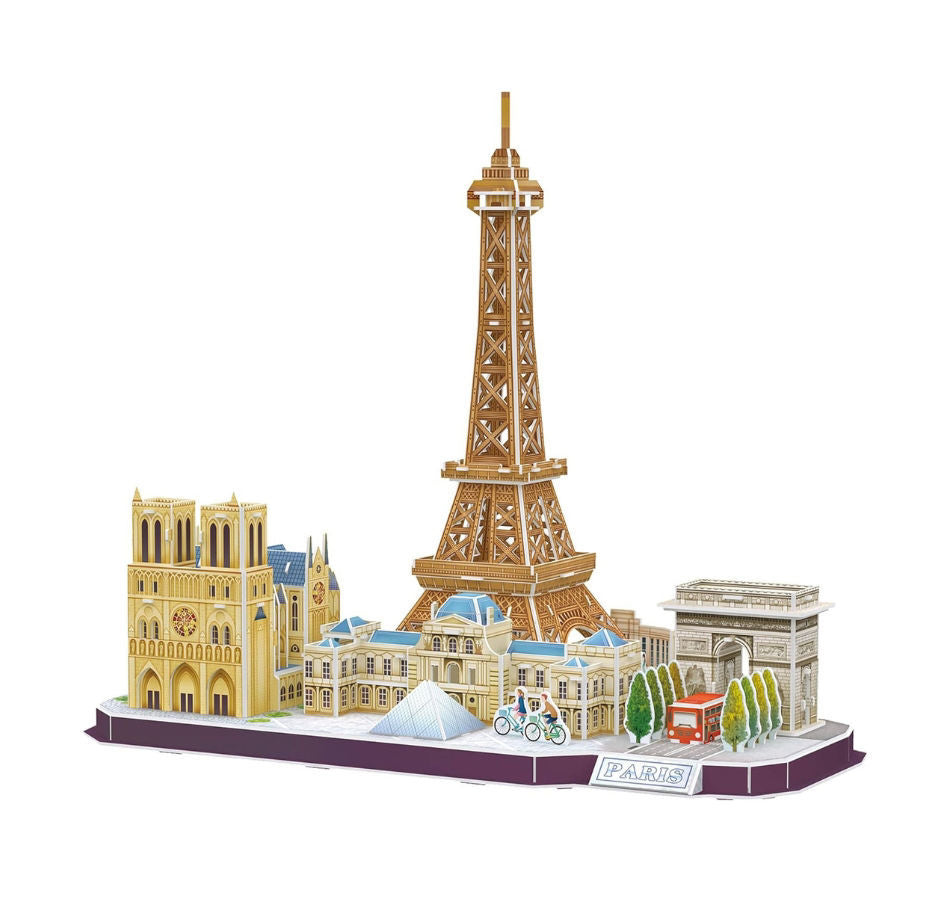 Cubicfun Cityline Paris Puzzle