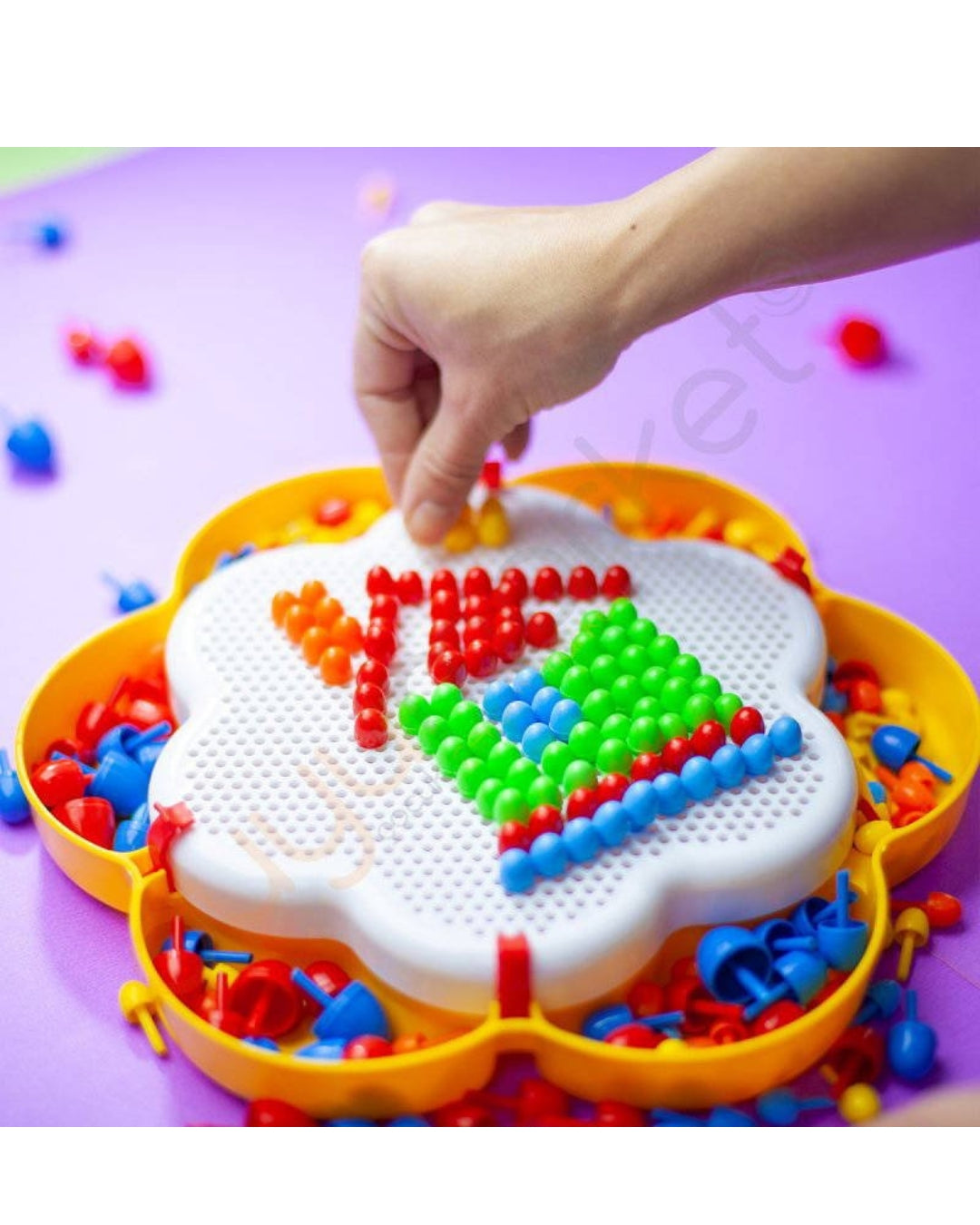 Flower Nail Game (260 Pieces)