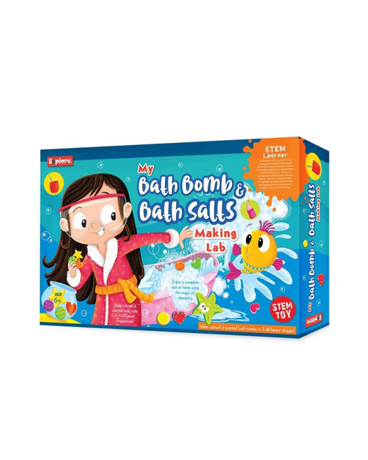 My Bath Bombs & Bath Salts Making Lab