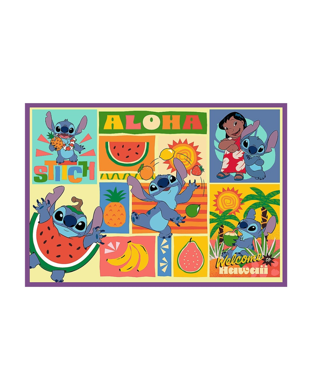 Lilo & Stitch Puzzle 4 x 250 Pieces