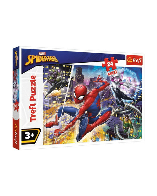 Fearless Spiderman Puzzle (24 Pieces)