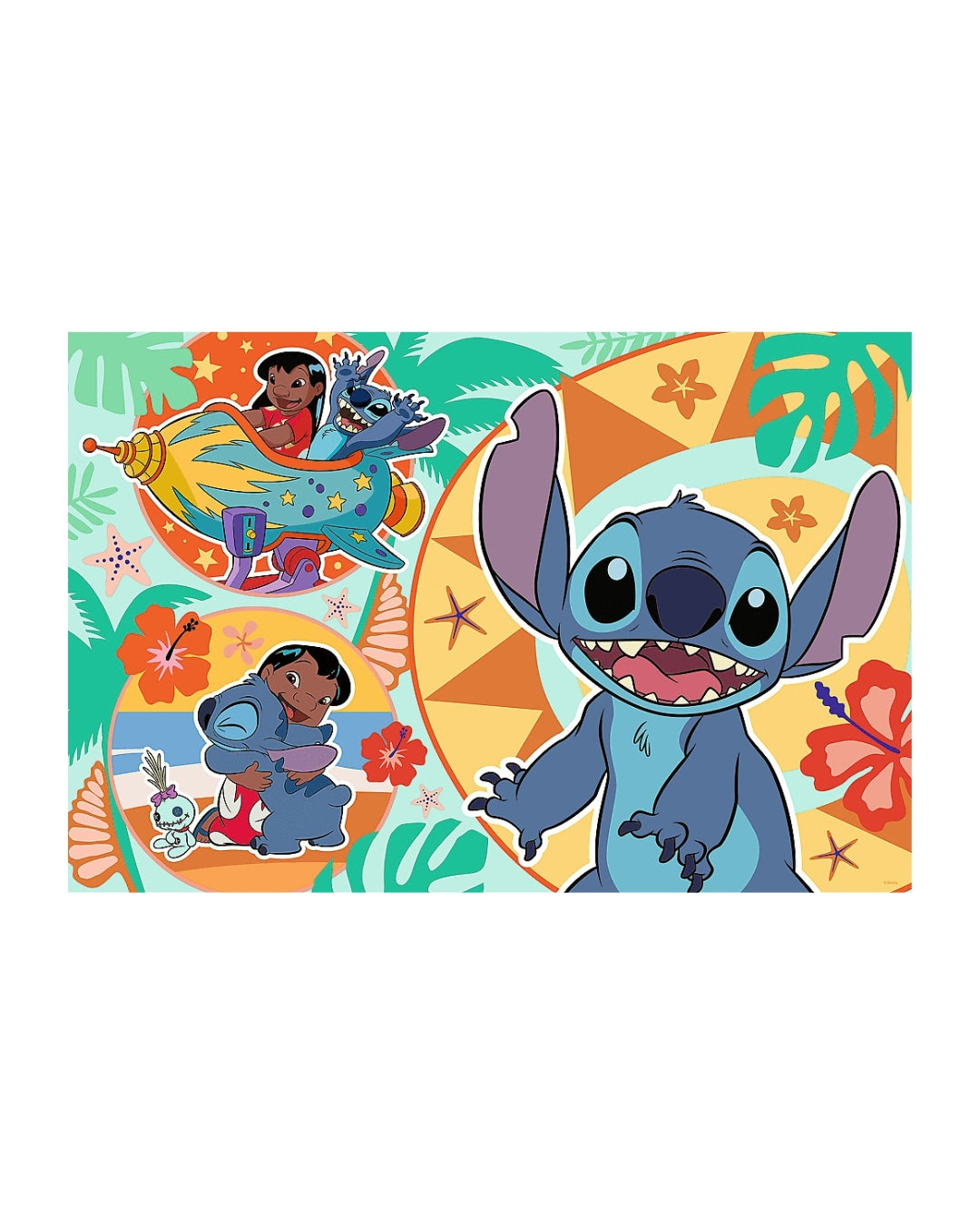 Happy Day Of Lilo & Stitch Puzzle (24 Pieces)