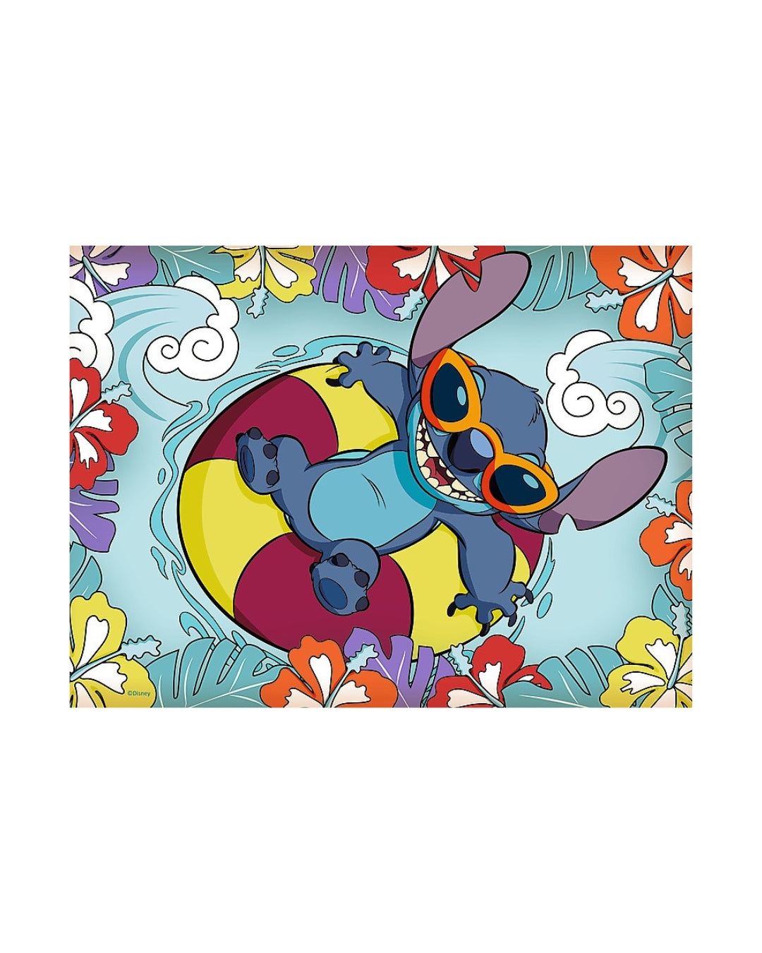 Lilo And Stitch On A Vacation Puzzle (30 Pieces)