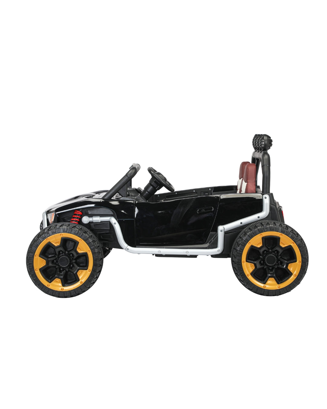 12V Rechargeable Buggy Car with RC (Black)