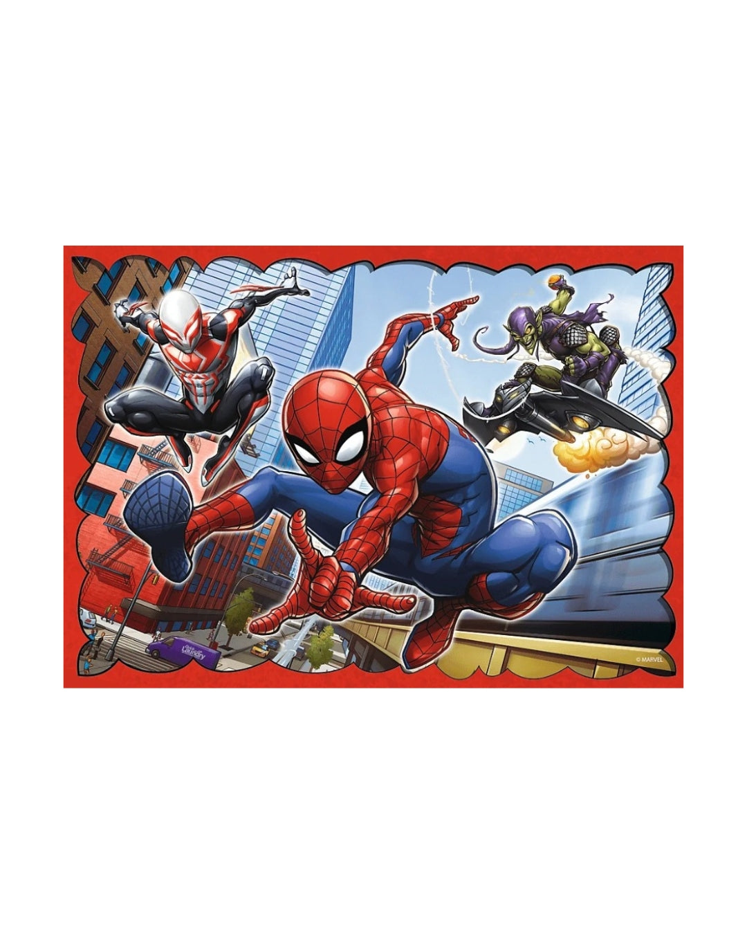 Marvel Spider-Man 4x1 Puzzle (207 Pieces)