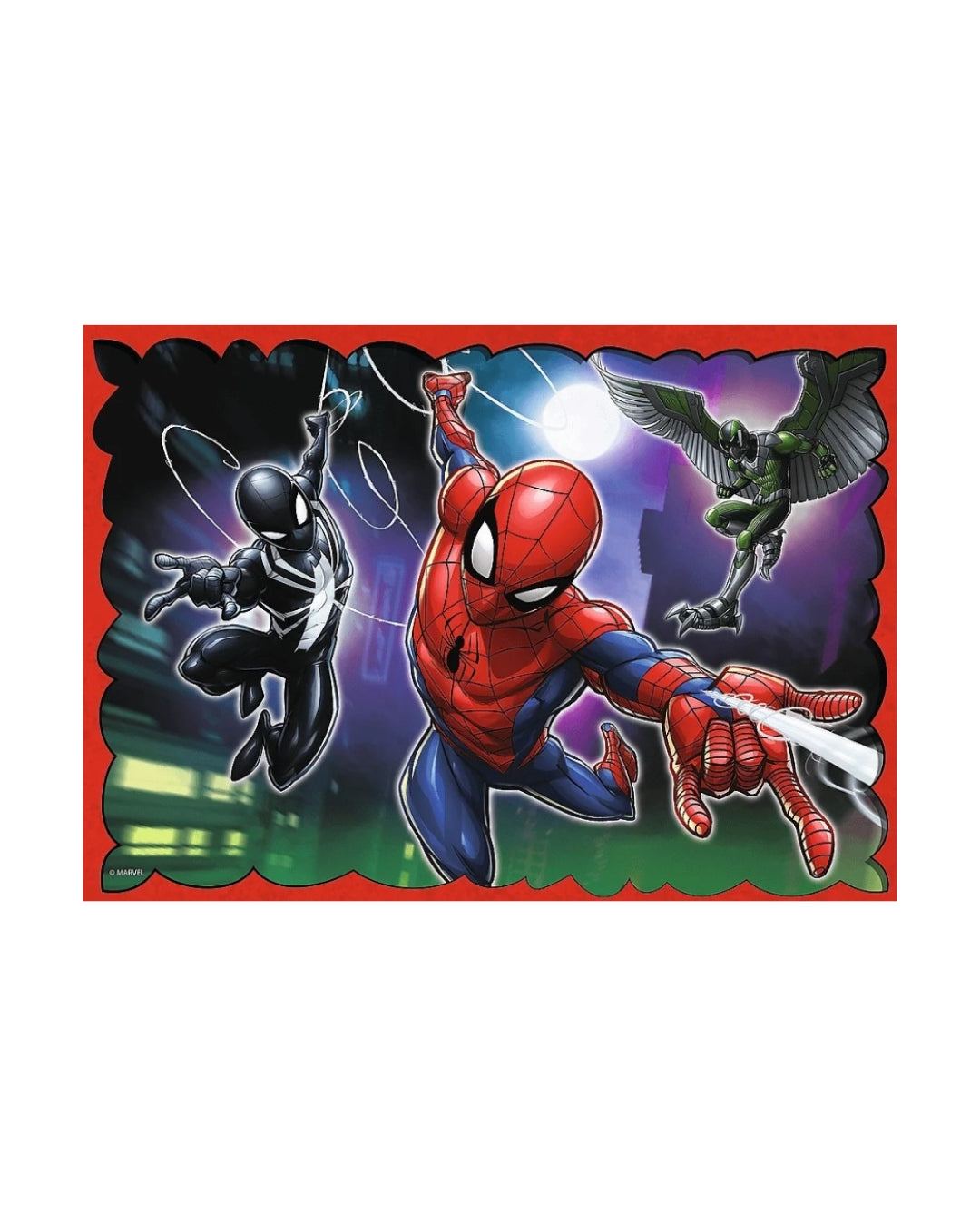 Marvel Spider-Man 4x1 Puzzle (207 Pieces)
