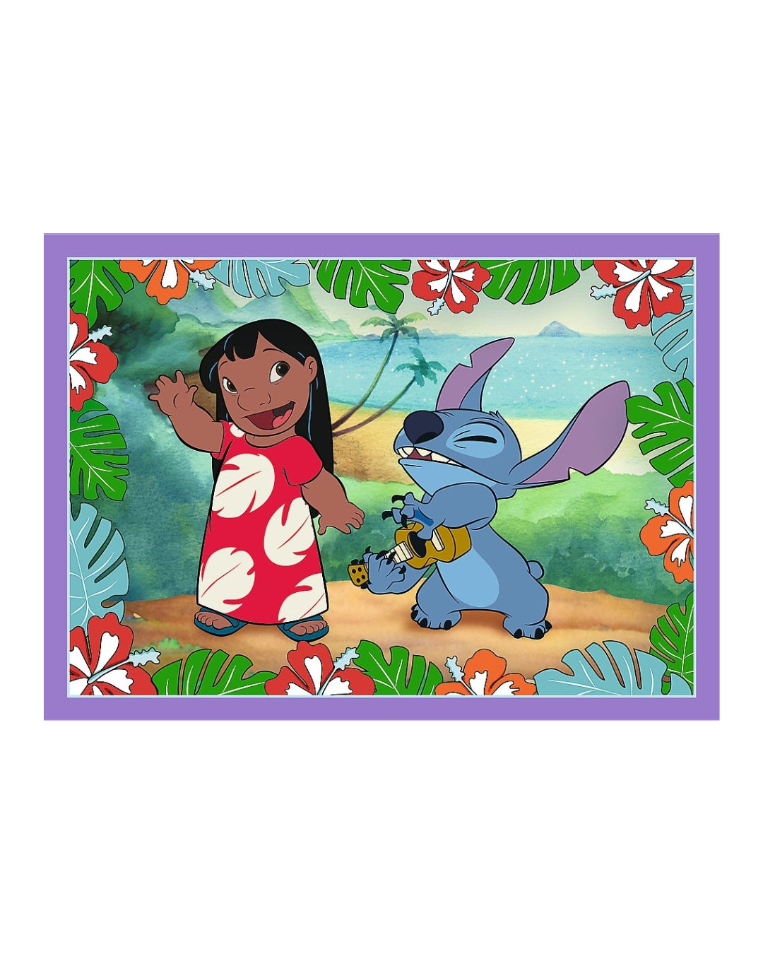Crazy Day Lilo And Stitch 4 In 1 Puzzle