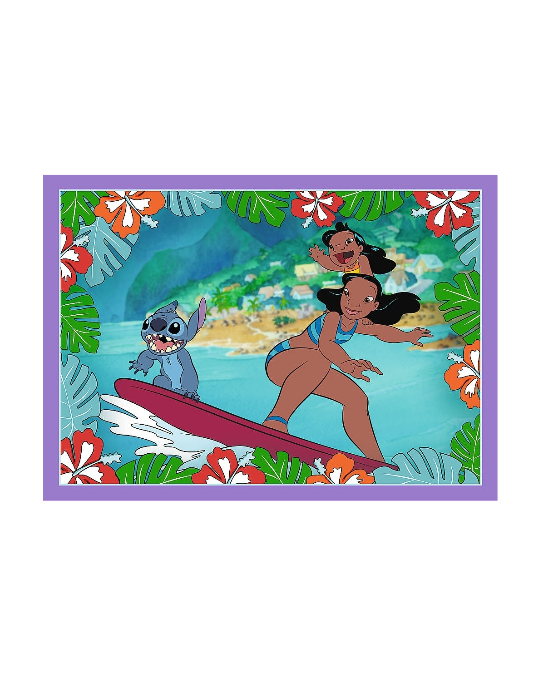 Crazy Day Lilo And Stitch 4 In 1 Puzzle