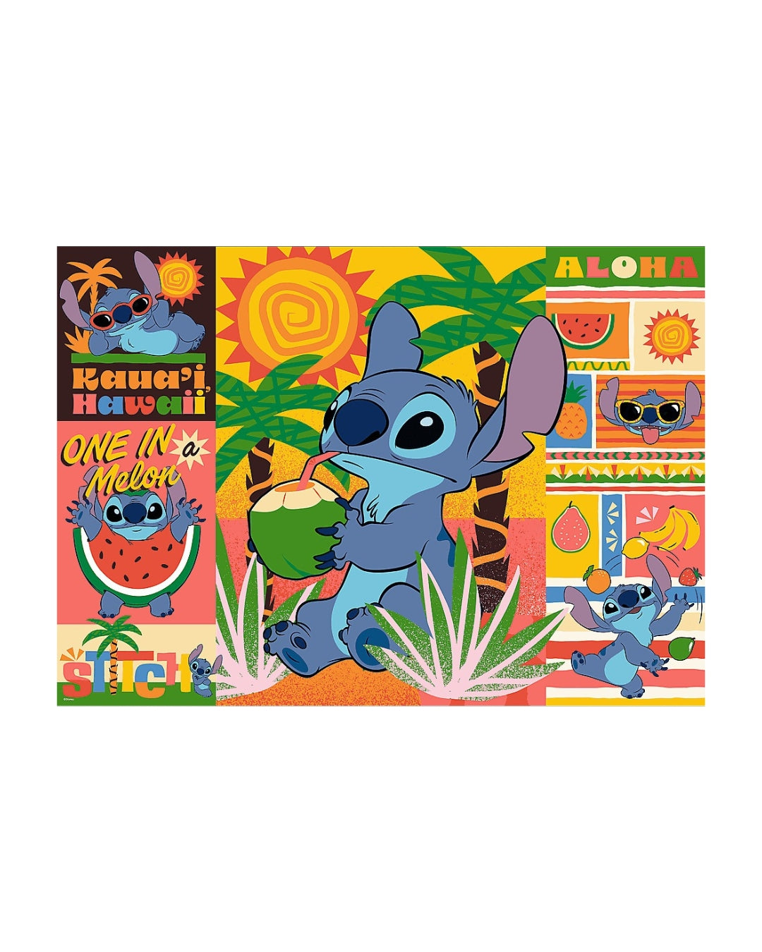 Lilo & Stitch Holiday Puzzle (500 Pieces)