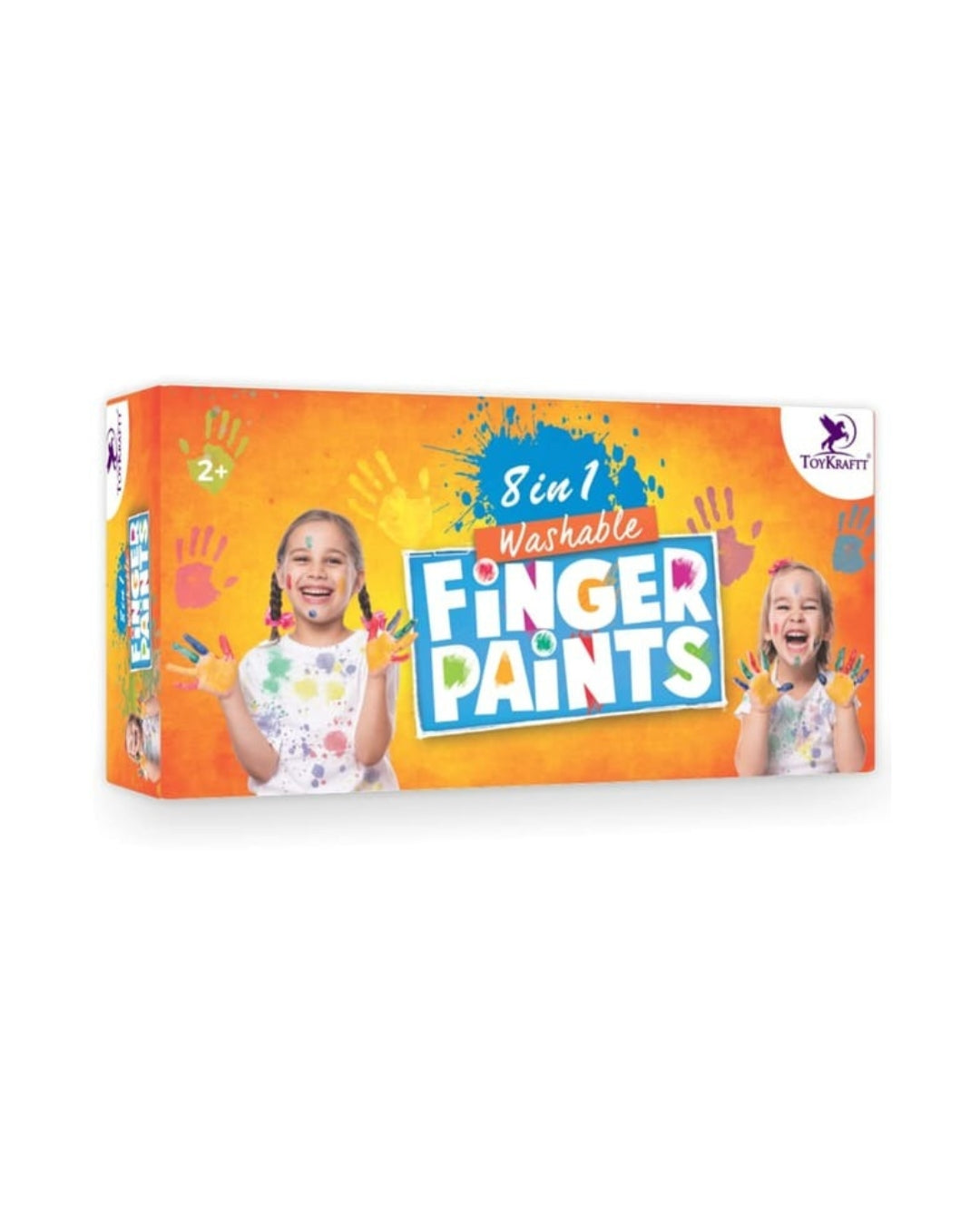 Washable 8 In 1 Finger Paints