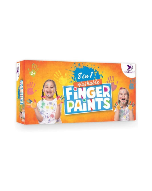 Washable 8 In 1 Finger Paints