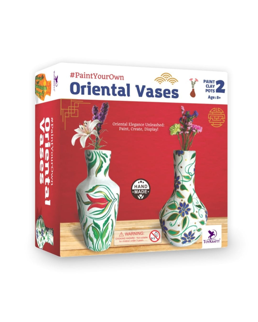 Paint Your Own Oriental Vases