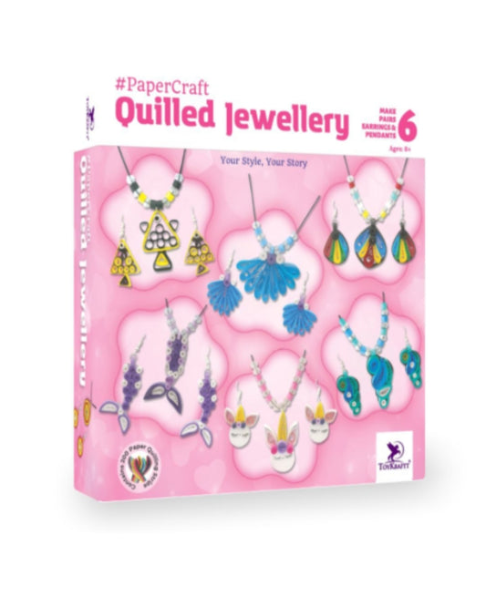 Paper Craft Quilled Jewellery