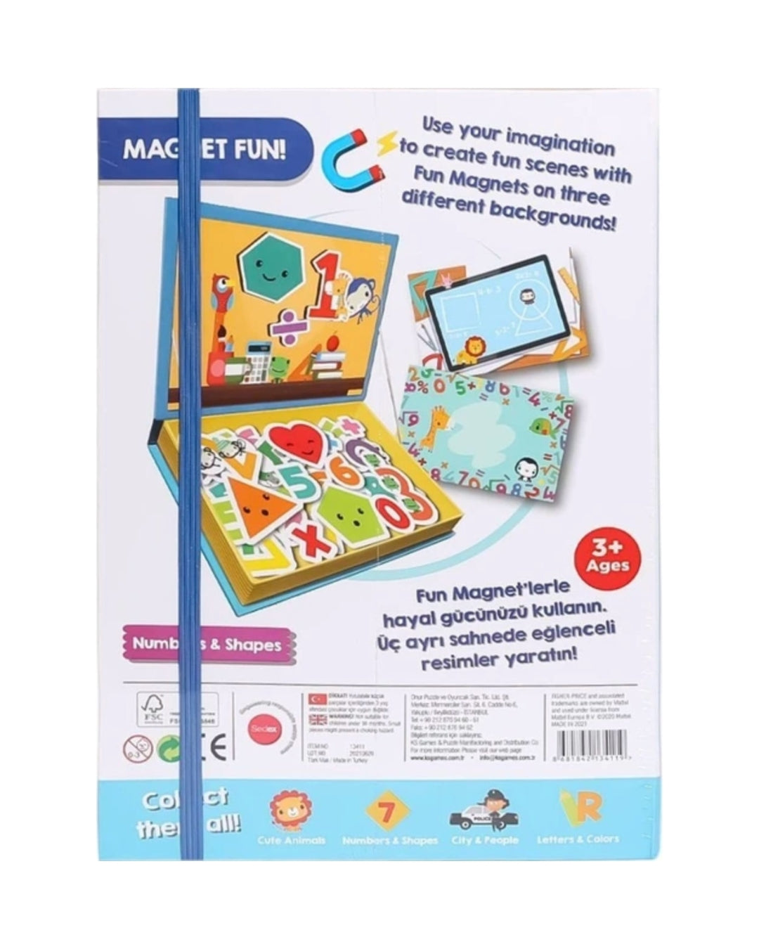 Fisher Price Numbers And Shapes Magnet Fun