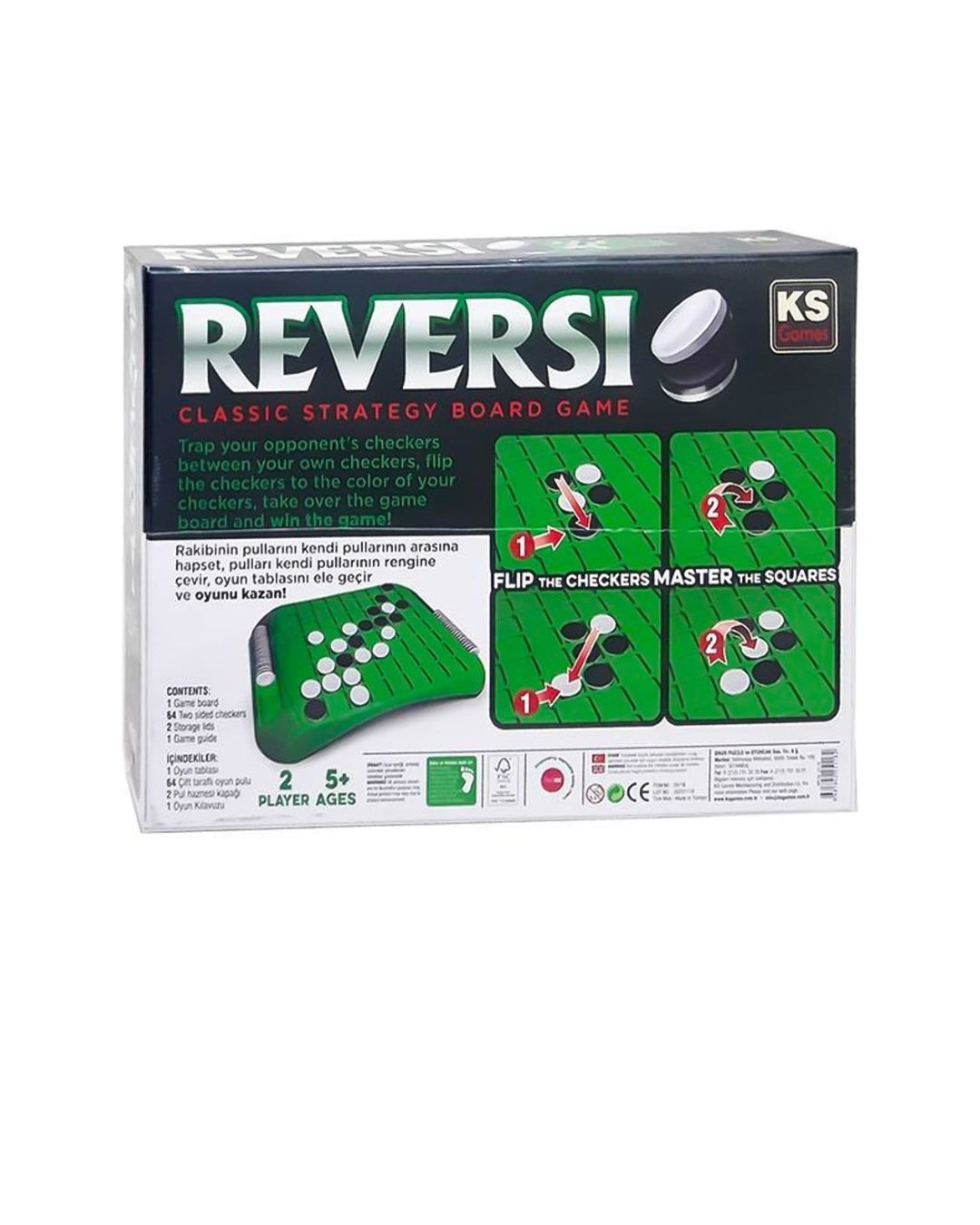 Reversi Strategy Board Game