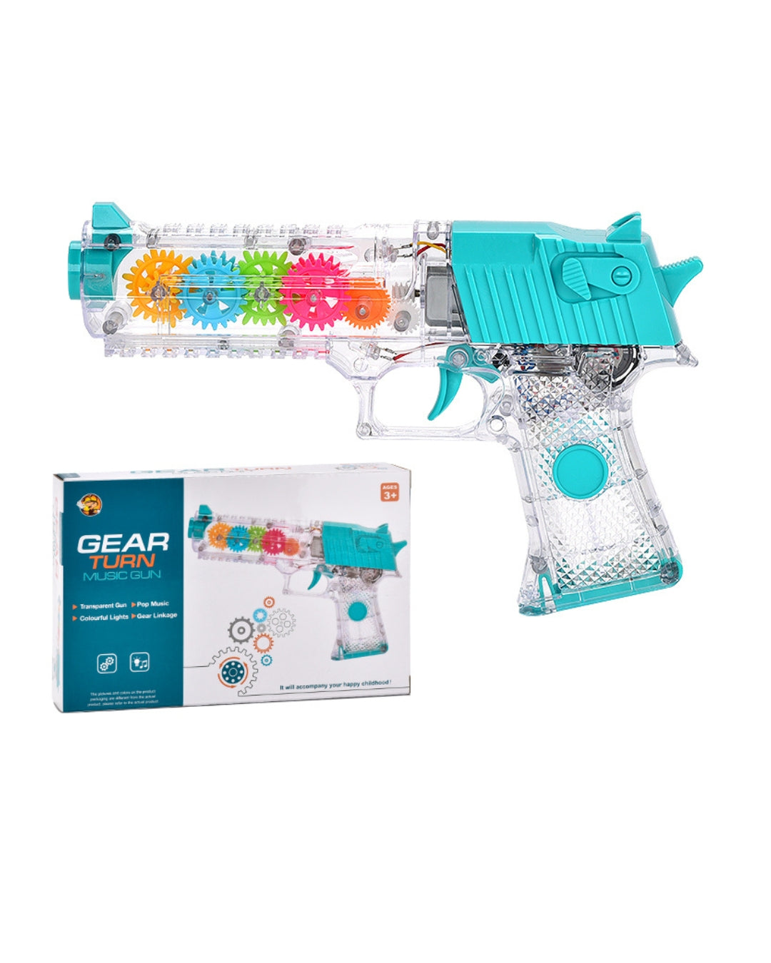 Transparent Gear Gun