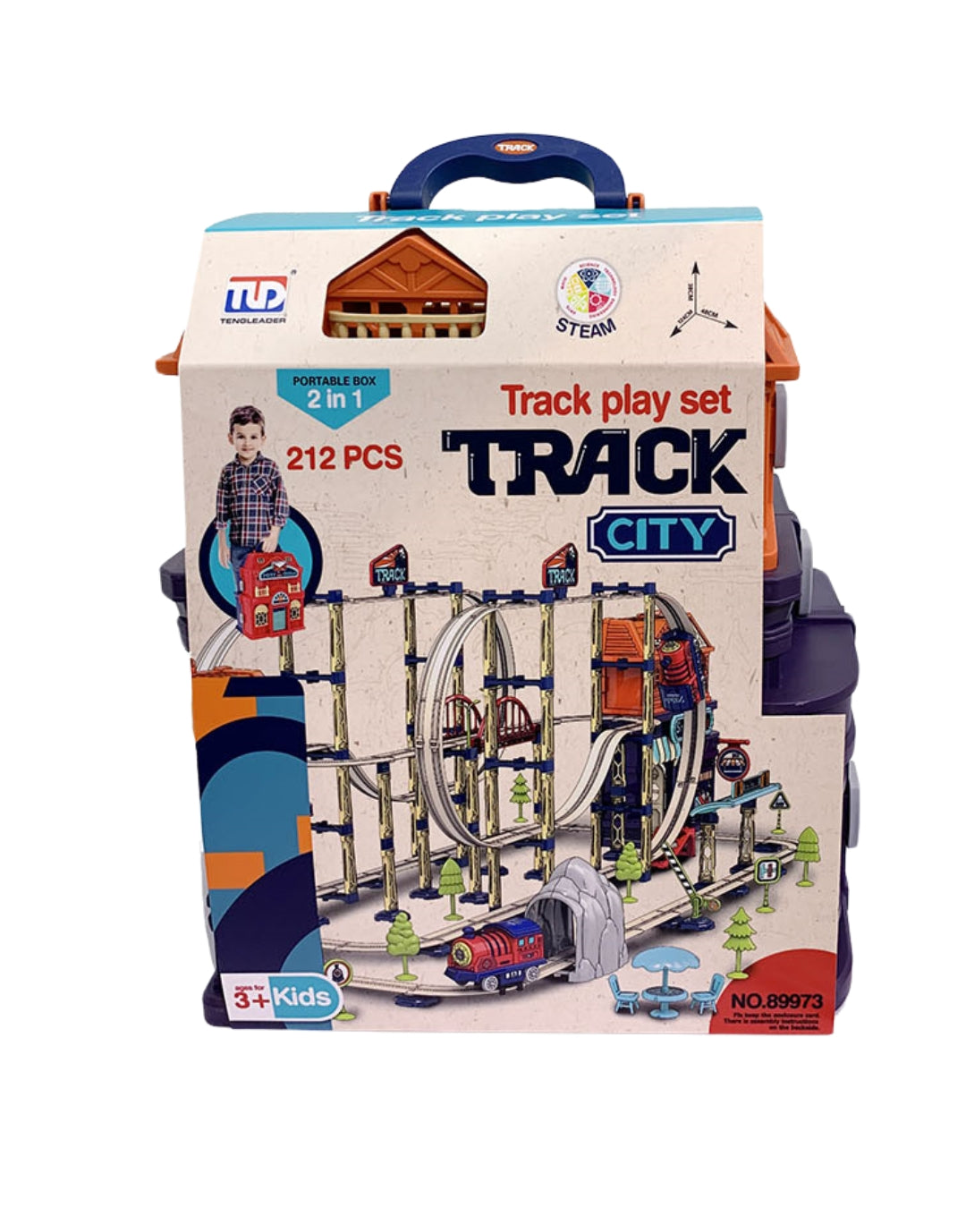 Track Playset City (212 Pieces)