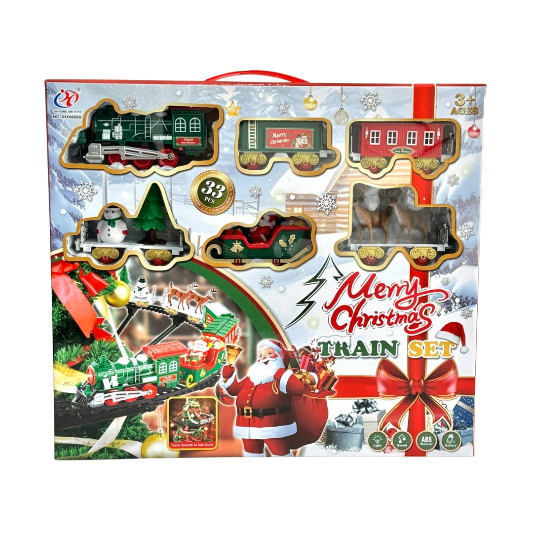 Merry Christmas Train Set