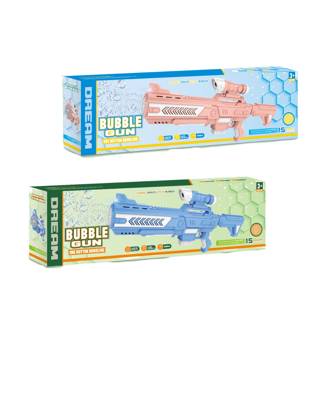 Electric Bubble Gun (Assorted)